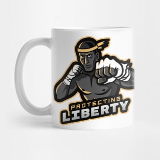 Protecting Liberty - MMA Fighter Mug